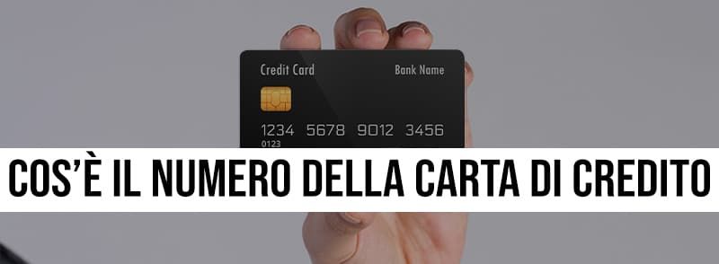 Numero carta di credito cartedicreditosulweb