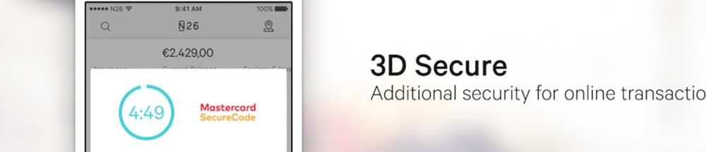 N26 3D Secure Code