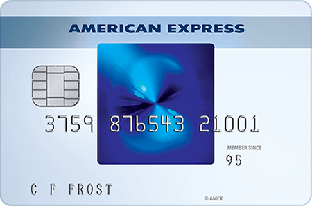 Carta di credito American Express blu